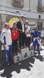 Antonio Ferraro della Cirò Runners sul podio alla 6^ edizione della CorriCastrovillari2